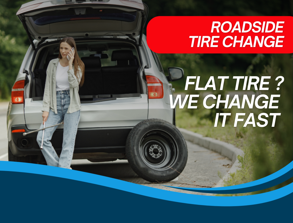 Roadside Assistance 12 Blue and White Modern Towing Service Instagram Post5