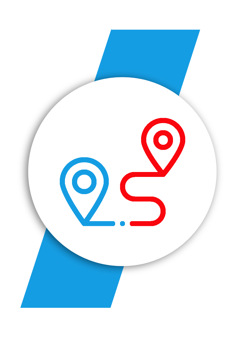 long distance towing icon